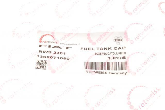 Alcapão do tanque de combustível RWS2361 Rotweiss