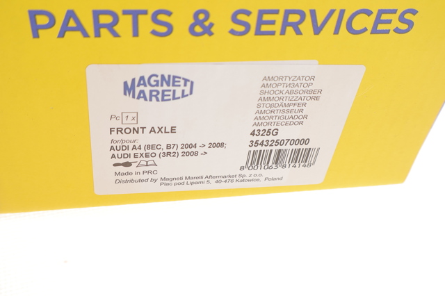 354325070000 Magneti Marelli Amortecedor dianteiro