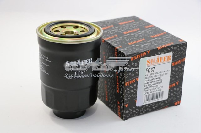 Filtro de combustível FC67 Shafer