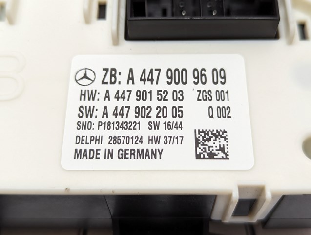 Compre A4479009609 Mercedes Unidade de controlo de sinais SAM
