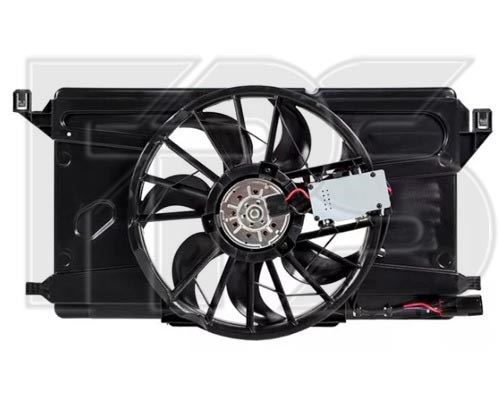 Difusor do radiador de esfriamento, montado com motor e roda de aletas FPS FP44W132
