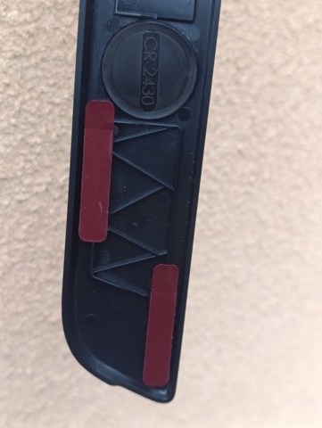 Placa sobreposta interna de acesso na porta dianteira, kit 8201726303 Renault (RVI)