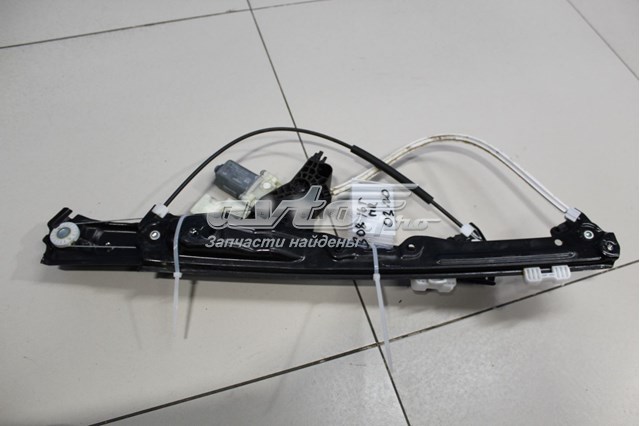 Mecanismo de acionamento de vidro da porta dianteira direita 9816273080 Peugeot/Citroen