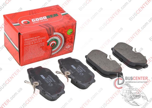 Compre RM0130 Goodrem Sapatas do freio traseiras de disco