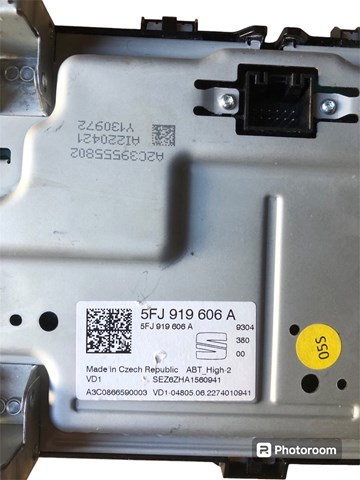Mostrador multifuncional 5FJ919606A VAG