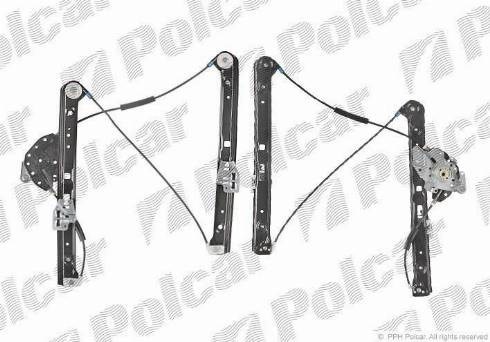 Mecanismo de acionamento de vidro da porta dianteira esquerda Polcar 2008PSG1 preço, a partir de 38,49 USD