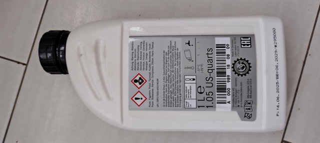 A000989180809 Mercedes Fluido de esfriamento