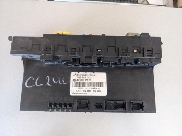 A2035450701 Mercedes Unidade de dispositivos de segurança