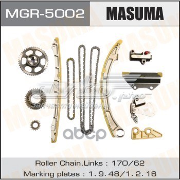 Cadeia do mecanismo de distribuição de gás, kit Masuma MGR5002 preço, a partir de 118,94 USD