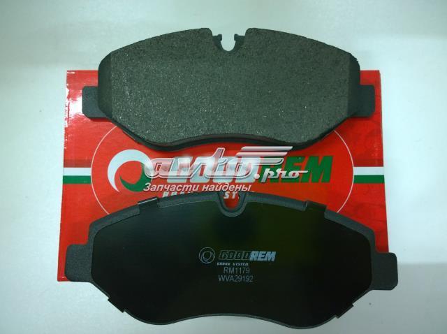 Sapatas do freio dianteiras de disco Goodrem RM1179 preço, a partir de 30,41 USD