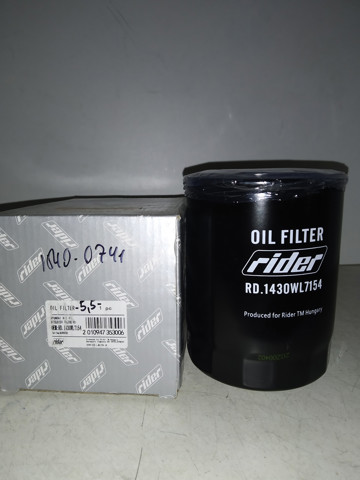 RD1430WL7154 Rider Filtro de óleo