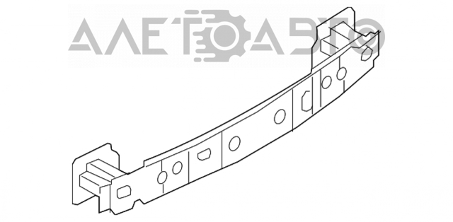 Reforçador do pára-choque traseiro FPS FP4424980 preço, a partir de 103,86 USD