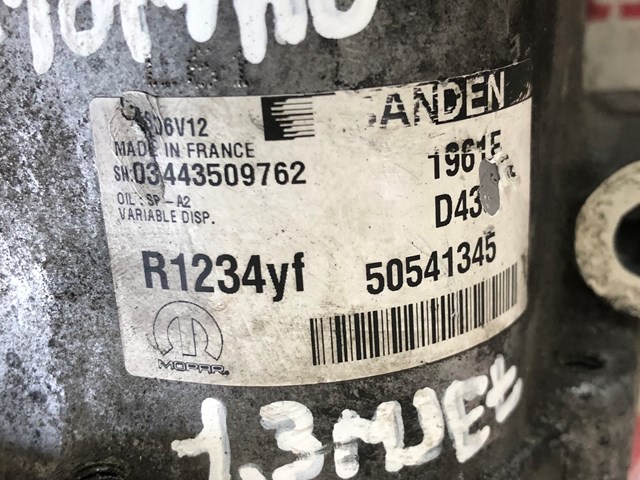 50541345 Fiat/Alfa/Lancia Compressor de aparelho de ar condicionado