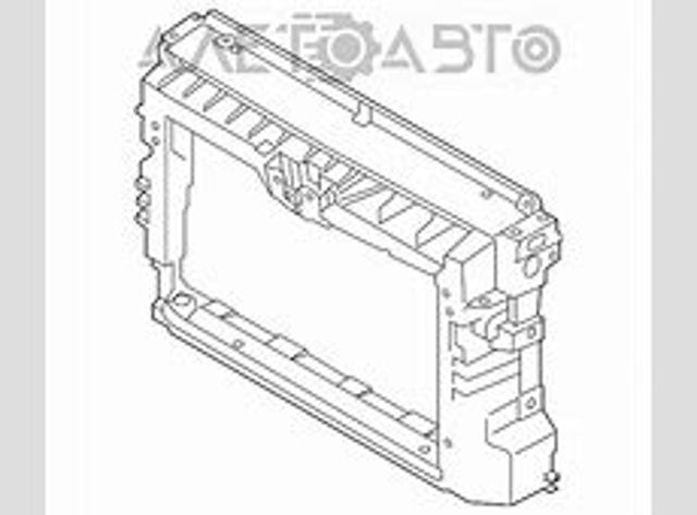 Suporte do radiador montado (painel de montagem de fixação das luzes) FP7442200 FPS
