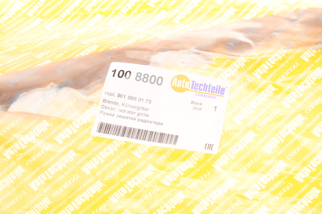 1008800 Autotechteile Moldura de grelha do radiador inferior