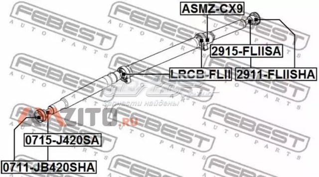 Bota de proteção da junta universal Q-fix Q0040590