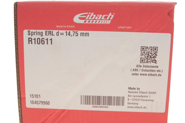 Compre R10611 Eibach Mola dianteira
