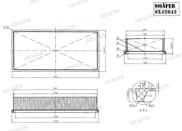 Compre HY9003KIT MSG Kit de reparação da cremalheira da direção (do mecanismo), (kit de vedantes)