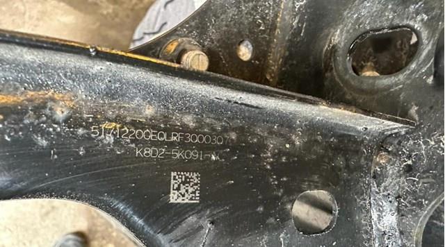 Viga de suspensão traseira (plataforma veicular) para Land Rover Range Rover EVOQUE L551
