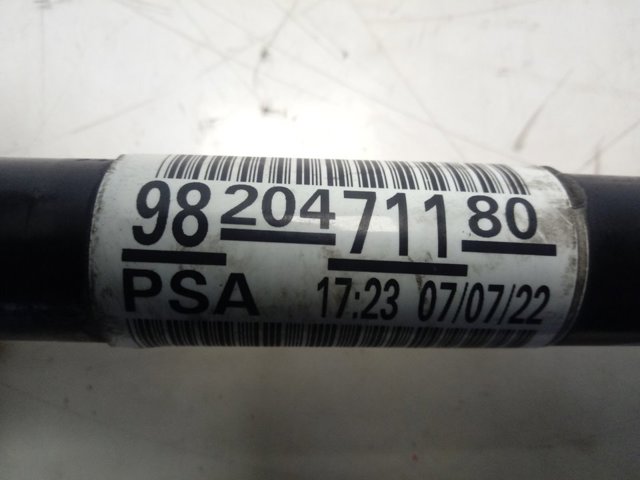 Semieixo (acionador) dianteiro direito Peugeot/Citroen 9820471180 preço, a partir de 113,21 USD