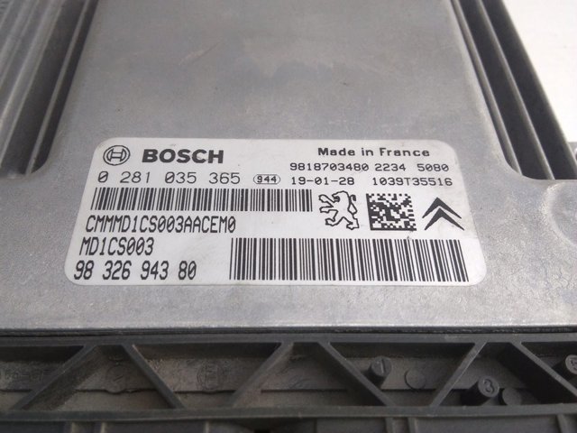  Peugeot/Citroen 9832694380 preço, a partir de 351,53 USD