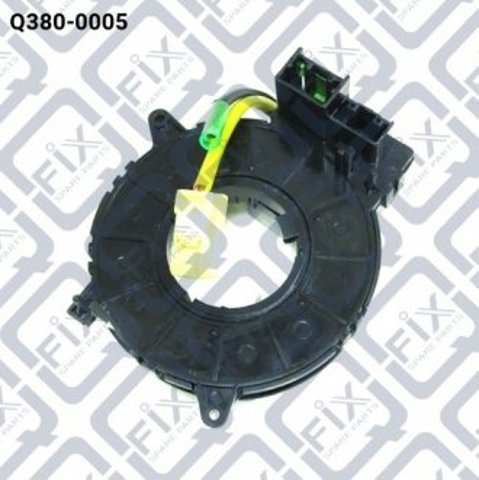 Anel AIRBAG de contato, cabo plano do volante Q3800005 Q-fix