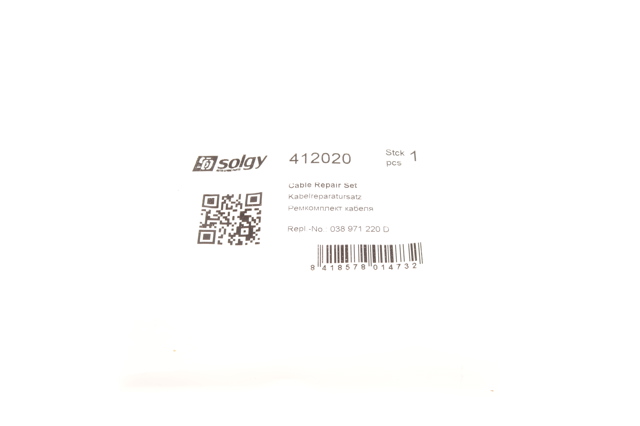 Fio das velas de incandescência Solgy 412020 preço, a partir de 70,07 USD