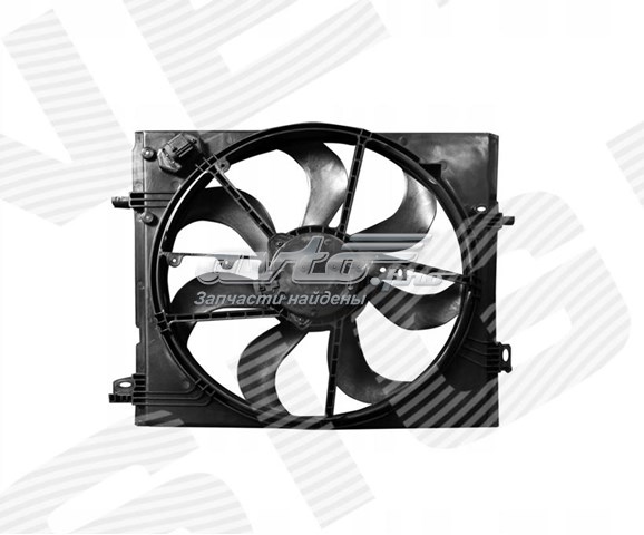 Difusor do radiador de esfriamento, montado com motor e roda de aletas RDDS67083B Signeda