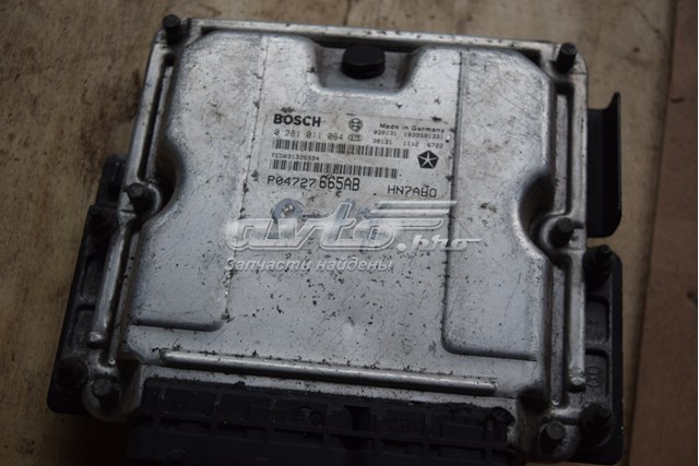 Módulo de direção (Centralina eletrônica) de motor 0281011064 Chrysler