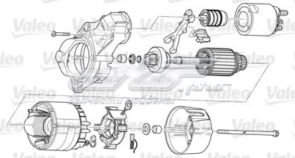 Motor de arranco VALEO D7ES5 preço, a partir de 55,87 USD