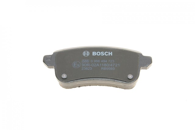 986494723 Bosch Sapatas do freio traseiras de disco