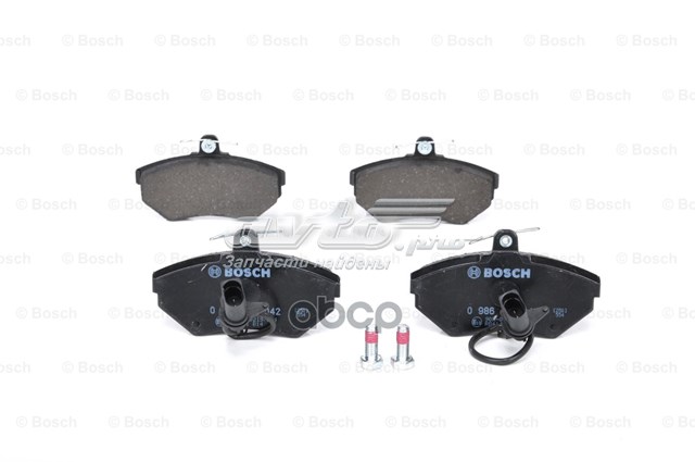 Sapatas do freio dianteiras de disco Bosch 986494042 preço, a partir de 33,31 USD
