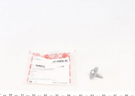 Compre 104072 Febi Proteção de motor, de panela (da seção de motor)