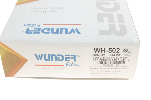 WH502 Wunder Filtro de ar