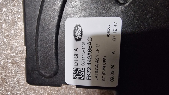  Land Rover FK72442A66AC