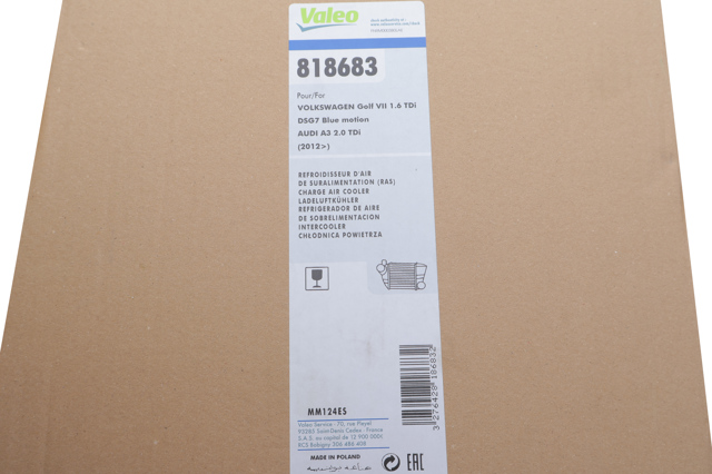 818683 VALEO Tubo coletor de admissão