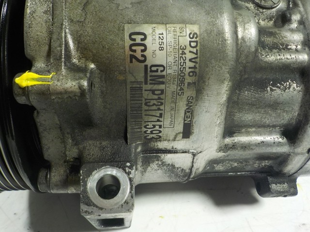 P13171593 General Motors Válvula do compressor de aparelho de ar condicionado