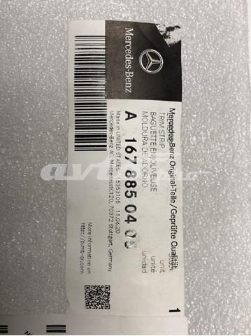  Mercedes A1678850405