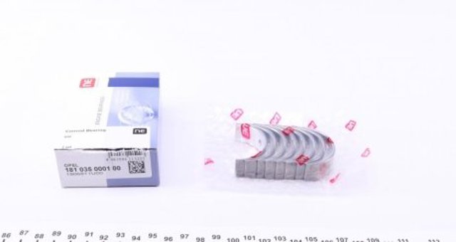 181035000100 NE/NPR Folhas inseridas de cambota de biela, kit, padrão (STD)