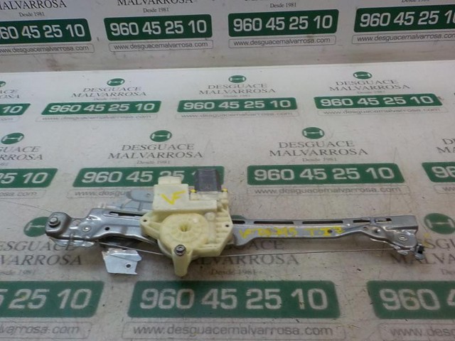 9816273680 Peugeot/Citroen Mecanismo de acionamento de vidro da porta traseira esquerda