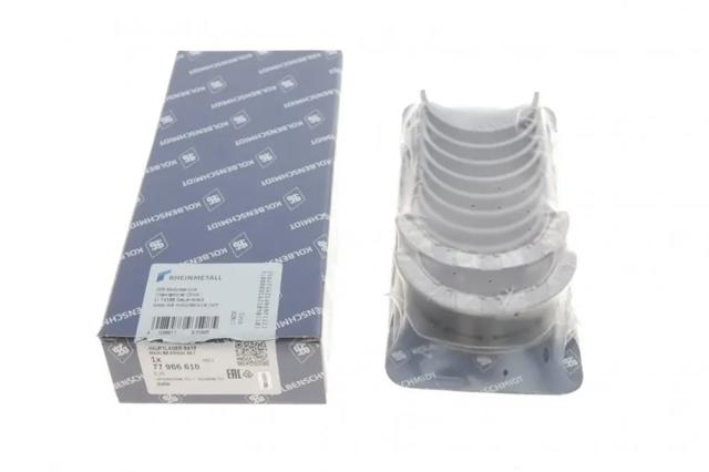 77966610 Kolbenschmidt Folhas inseridas principais de cambota, kit, 1ª reparação ( + 0,25)