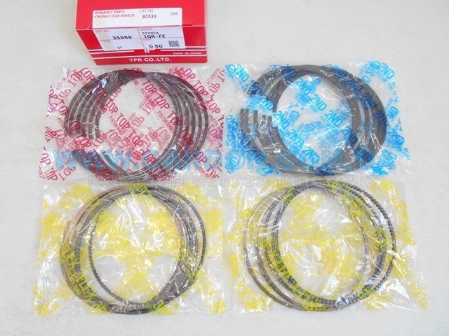 Kit de anéis de pistão de motor, 2ª reparação ( + 0,50) TPR 35968050 preço, a partir de 53,99 USD