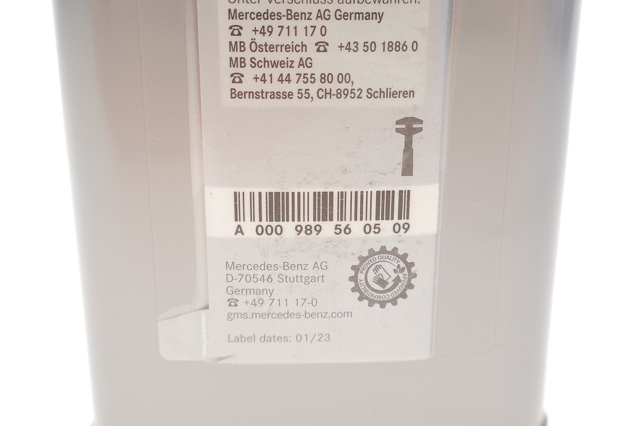 000989560509 Mercedes Fluido de freio