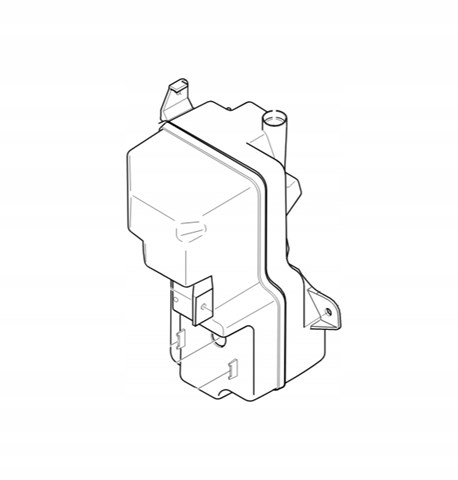 Tanque de fluido para lavador de vidro para Volvo XC40  536