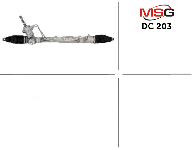 DC203 MSG Cremalheira da direção