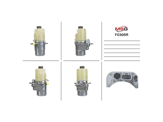 Compre FO305R MSG Rebuilding Bomba da Direção hidrâulica assistida