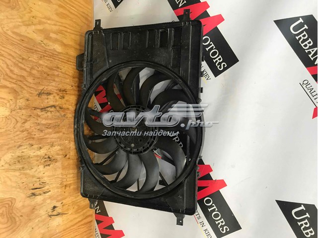 LR099669 Land Rover Difusor do radiador de esfriamento, montado com motor e roda de aletas
