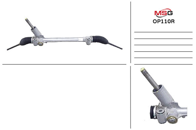 Compre 95522125 Peugeot/Citroen Cremalheira da direção