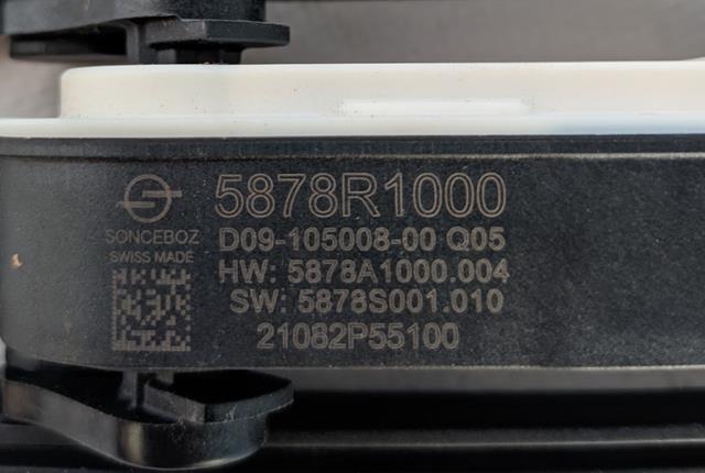 5878R1000 Mercedes 