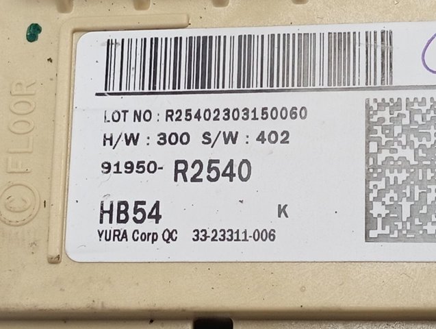91950R2540 Hyundai/Kia 